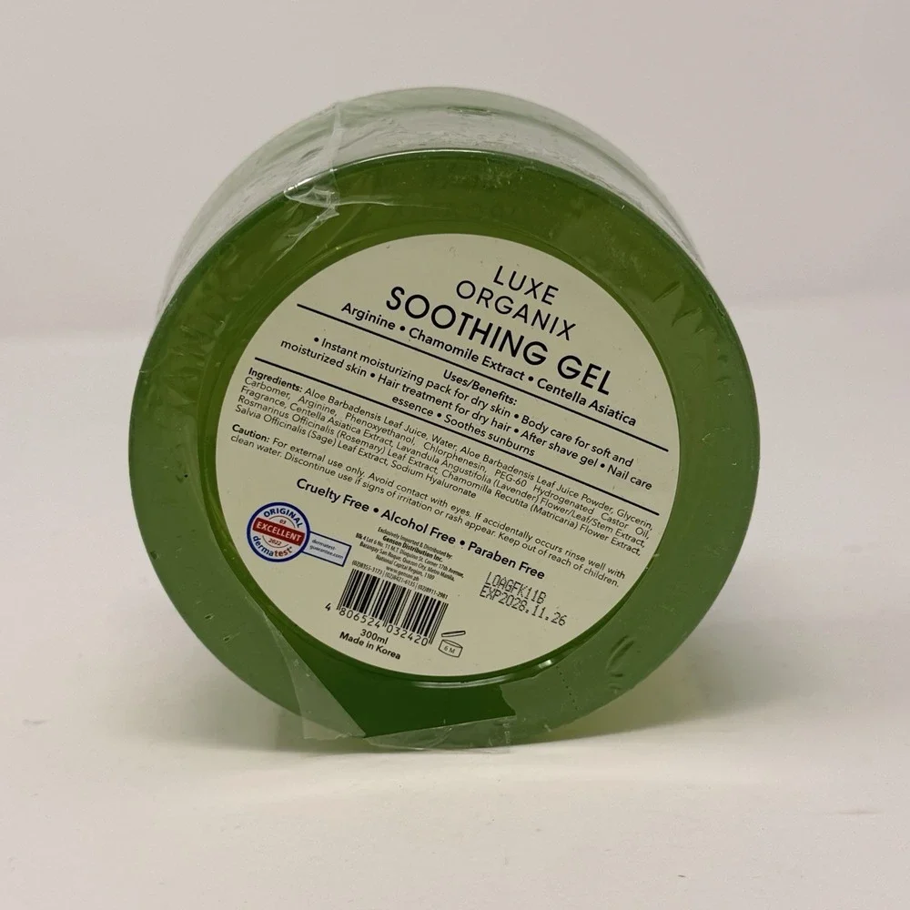 Luxe Organix Aloe Vera Soothing Gel 300ml‎ New Sealed Korea Skincare